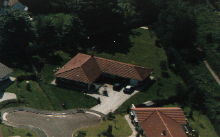 Aerial View of Our Home